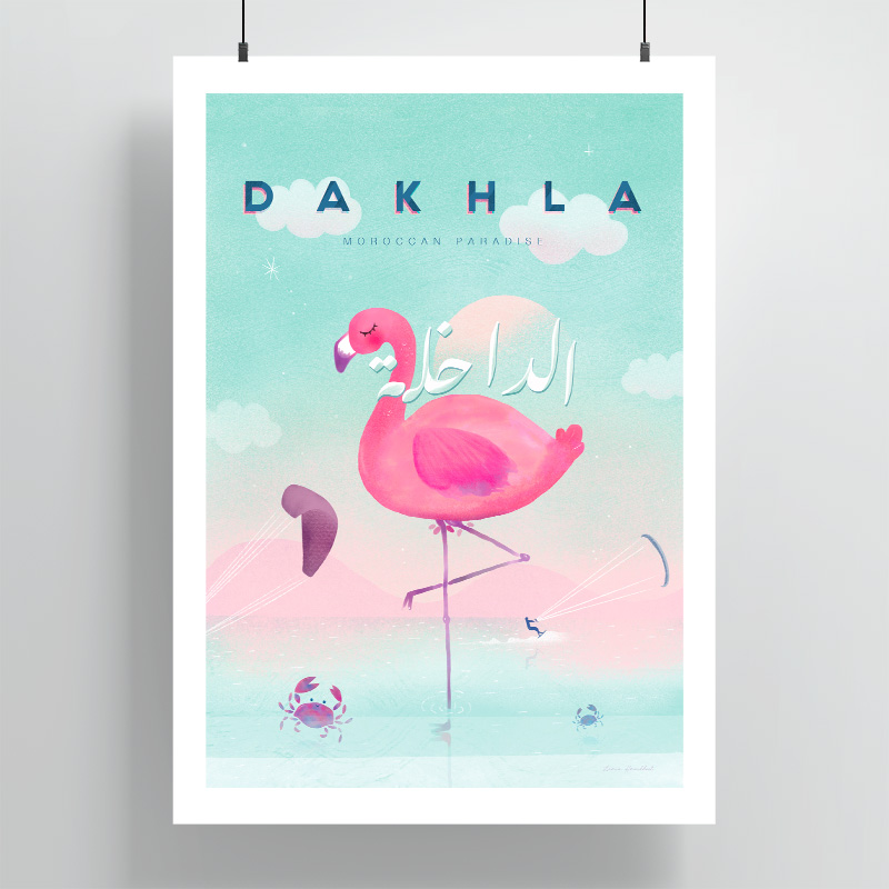 « Dakhla paradise flamingo »