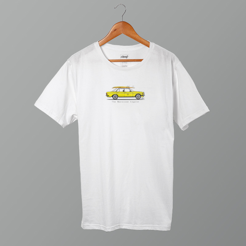 Tee-shirt "THE LEGEND" - Jaune